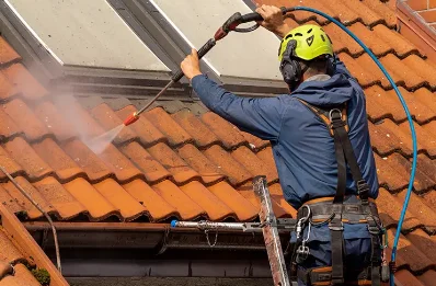 Démoussage et hydrofuge de toiture à Gurmençon